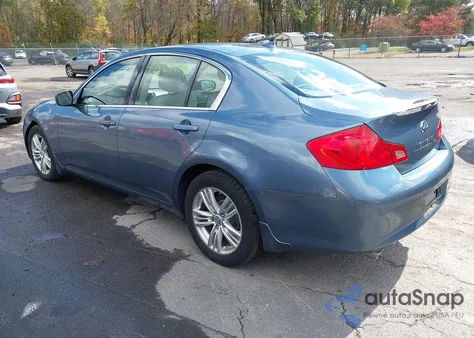 2010 Infiniti G37X z USA, uszkodzony, nr VIN JN1CV6AR9AM458325
